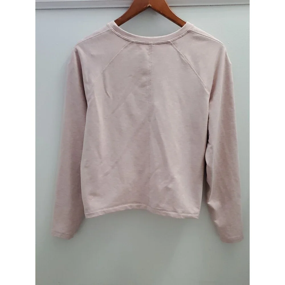 Lululemon Tuck & Gather Pullover Pink Size 8
